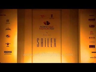 Fashion designer Sailex at NEFF-Delhi
