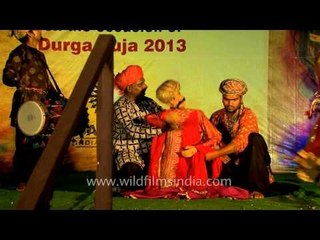 Cultural Night at Durga Puja, CR Park