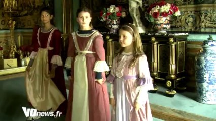 Petits et grands en visite à Vaux le Vicomte