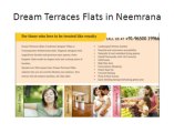 2bhk, flats in neemrana dream terraces size-1180 call-9650019966 builder apartments in neemrana