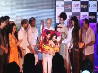 Kangna & Sushil Kumar Shinde at Rajjo Music Launch