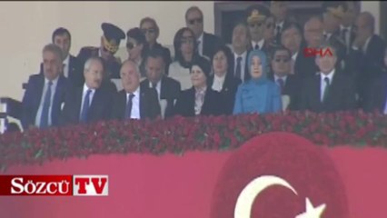 29 Ekim töreninde bir ilk