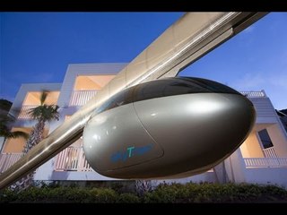 Aerial maglev podcar may be Tel Aviv's mass transit system of the future