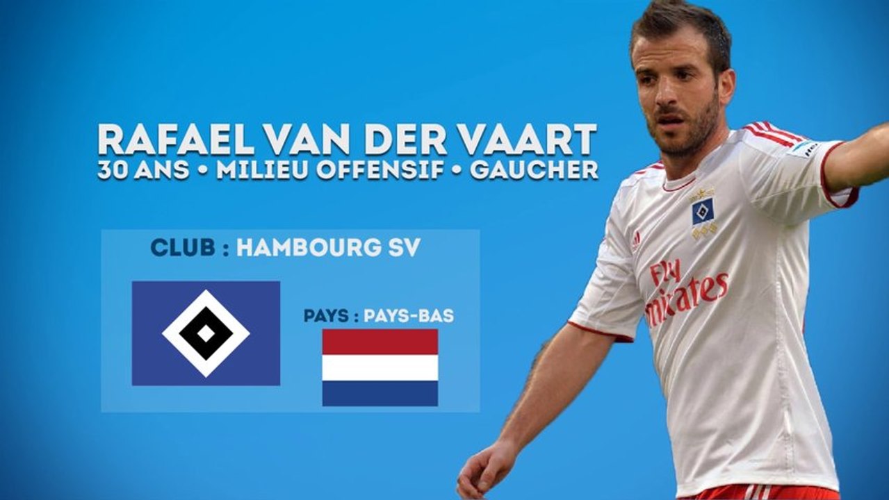 Rafael van der Vaart, sa deuxième jeunesse à Hambourg