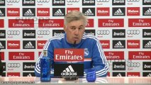 Ancelotti defiende a Cristiano ante las críticas de Blatter