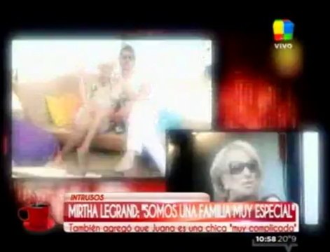 Mirtha Legrand habló de la crisis de Juan y Gonzalo