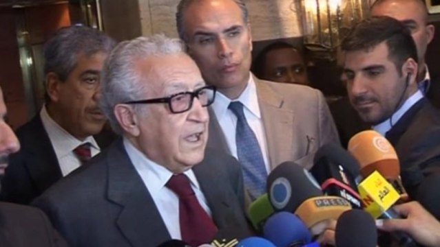 U.N.'s Brahimi meets with Syrian opposition