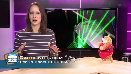 Building and Playing a Laser Harp! - GeekBeat.TV