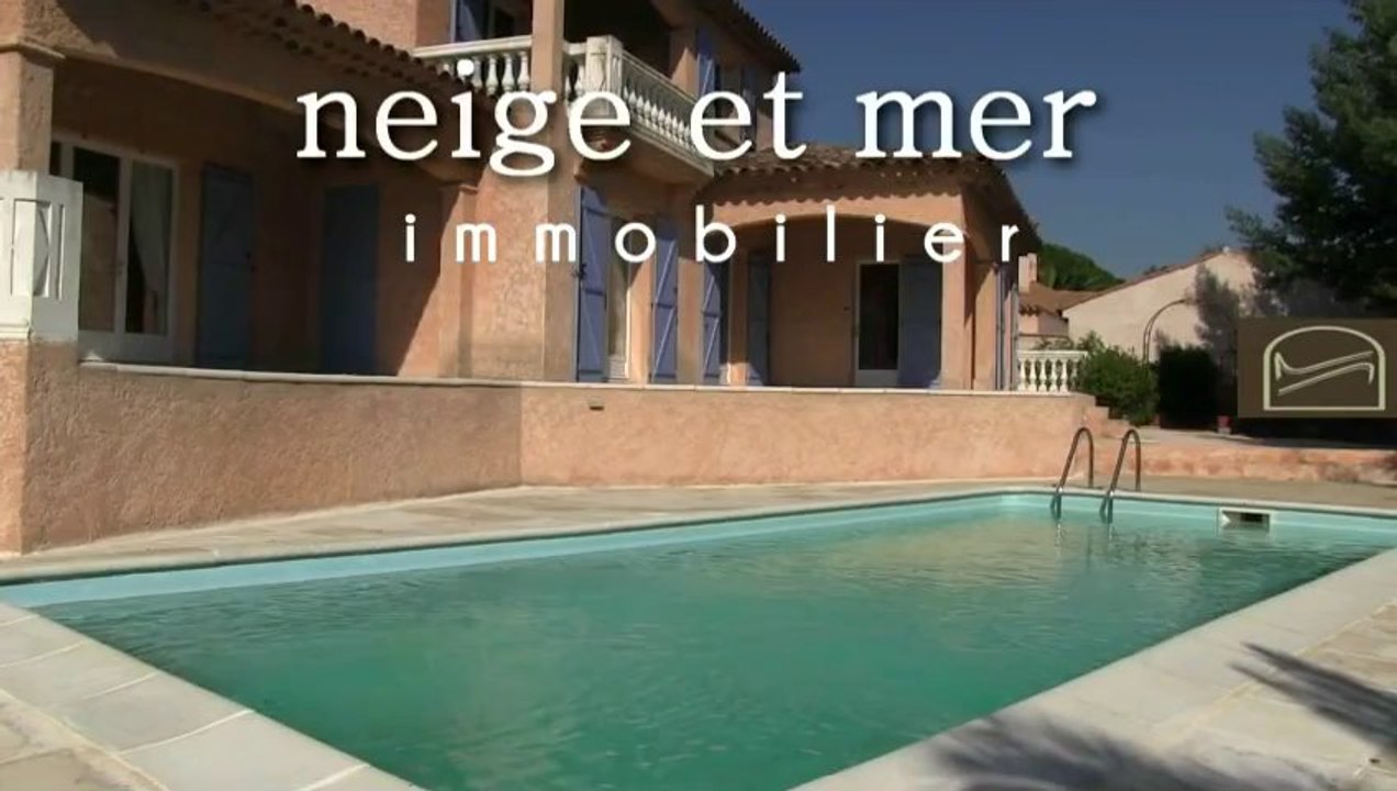 A VENDRE BELLE VILLA PROCHE CENTRE VILLE SAINTE-MAXIME  avec piscine