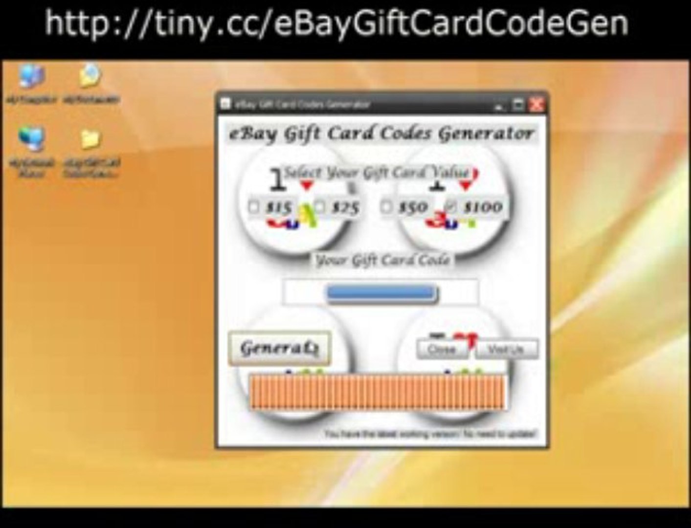 Ebay Gift Card Codes Generator 100 Free Download 100 Working