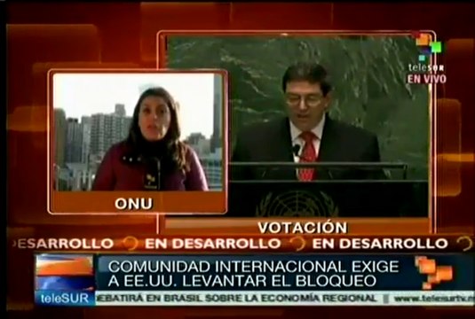 Asamblea de ONU votará nuevamente contra bloqueo de EE.UU. sobre Cuba