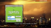 Free Spotify Premium Code Generator working 100% Updated