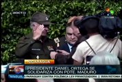 Reconoce Daniel Ortega el legado revolucionario de Venezuela