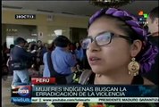 Perú acoge la Conferencia Global de Mujeres Indígenas