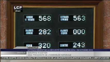 TRAVAUX ASSEMBLEE 14EME LEGISLATURE : Séance à l'Assemblée nationale