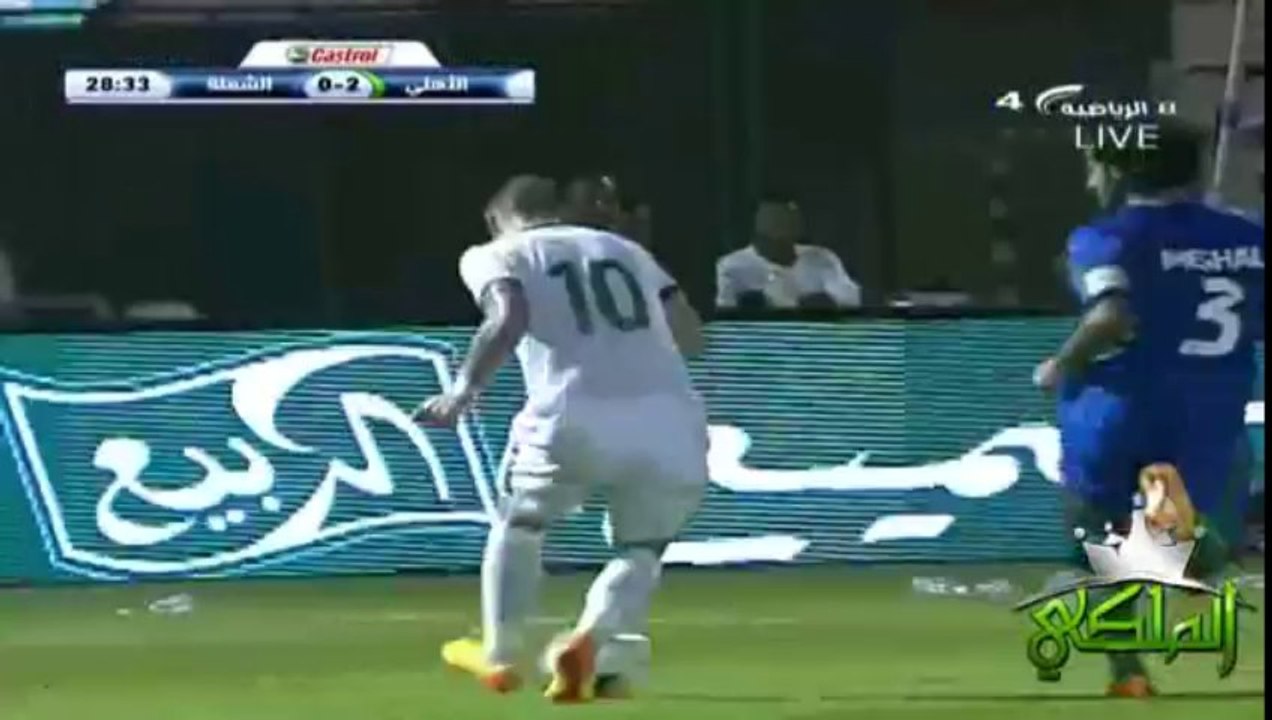 الاهلي - الشعلة - هدف الاهلي الثاني