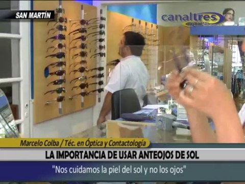 La importancia de usar lentes de sol