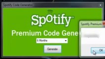Spotify Premium Code Generator November 2013 Updated (2013)
