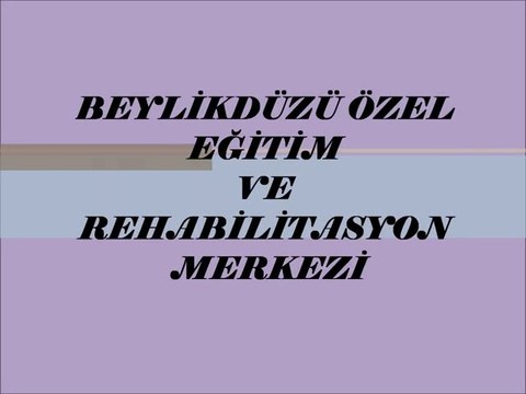 BEYLİKDÜZÜ ÖZEL EĞİTİM VE REHABİLİTASYON MERKEZİ TANITIM