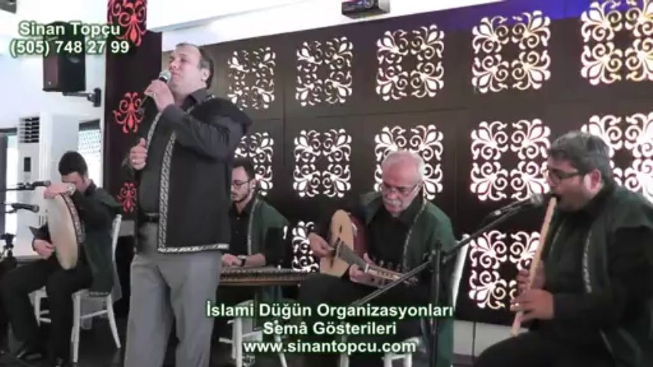 sinan topçu ankara ilahi grubu ve semazen ekibi ankara islami düğünler ankara