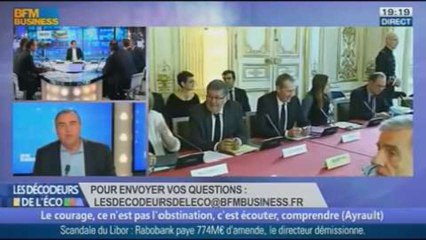 Ecotaxe, EBE, PEA Quel sera le prochain recul ? dans Les décodeurs de l'éco - 29/10 1/5