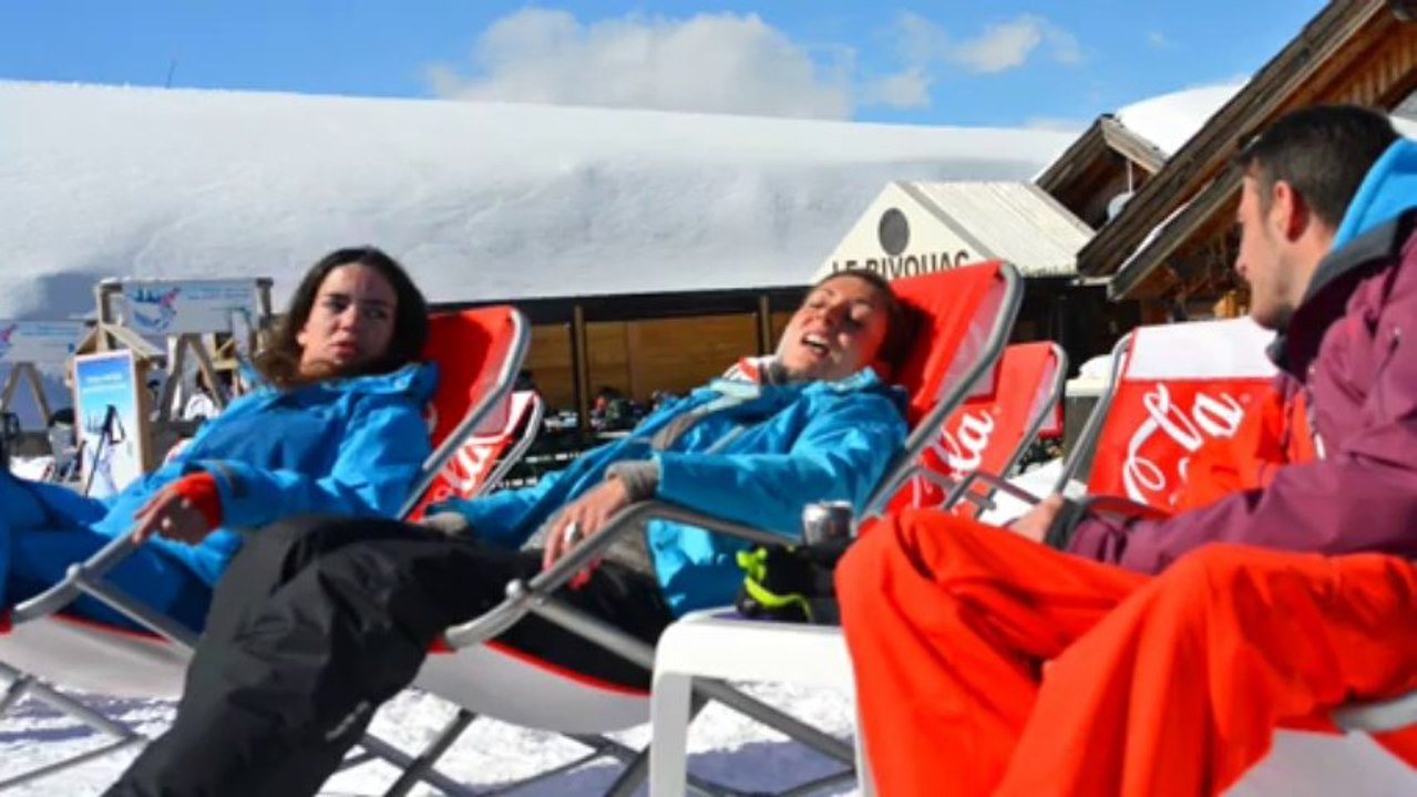 Piste Noire - Patricia - Le Bivouac, un resto d'altitude comme on les aime.