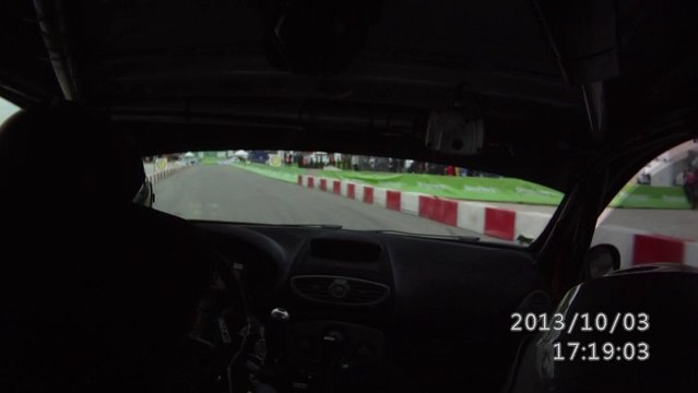 Caméra embarquée rallye de France 2013 ES1 Strasbourg, Courtois - Bronner