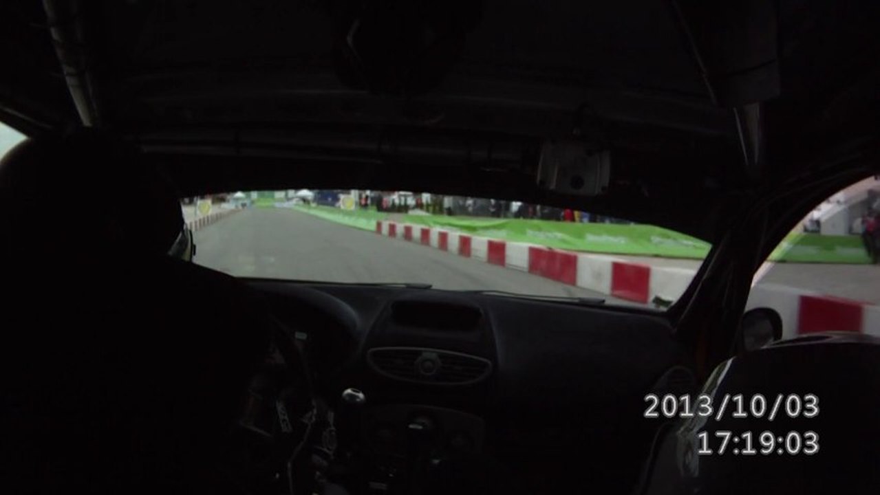 Caméra embarquée rallye de France 2013 ES1 Strasbourg, Courtois - Bronner