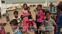 In northern Iraq, 12-year-old Dima finds a glimmer of hope in a tent school for Syrian refugees