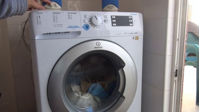 Missão2 – Experimentei hoje fazer o teste de ruído (centrifugação) na Máquina de lavar roupa Indesit INNEX XWE 81283X WSSS.