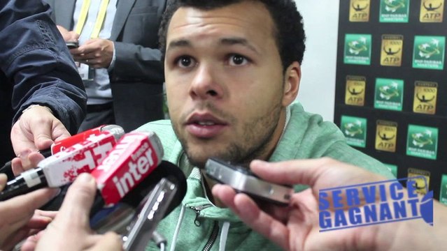 Paris-Bercy 2013 - Jo-Wilfried Tsonga : L'important, c'est de me reconstruire