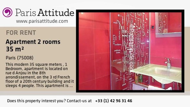 1 Bedroom Apartment for rent - Madeleine, Paris - Ref. 6972