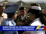 (Video) Realizan demostración de los bombarderos estratégicos rusos en Maiquetía