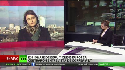 (Video) Rafael Correa a RT: "El imperialismo del siglo XXI son los dólares"