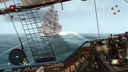 Assassin's Creed 4 : Black Flag - L'intensité des batailles navales