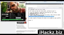 [Uploaded Oct30,2013] Far Cry 3 Hack   Multihack Tool 2013 Xbox 360, PS3, PC