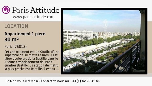 Appartement Studio à louer - Bastille, Paris - Ref. 1658
