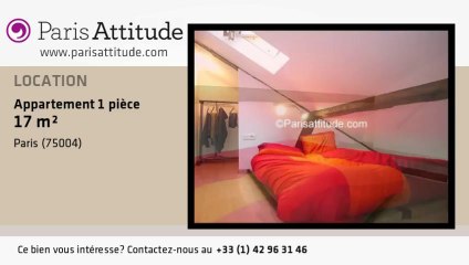 Appartement Alcove Studio à louer - Ile St Louis, Paris - Ref. 2675