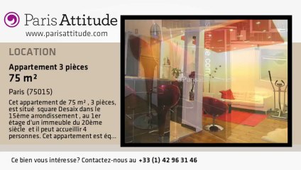 Appartement 2 Chambres à louer - Bir Hakeim, Paris - Ref. 6453