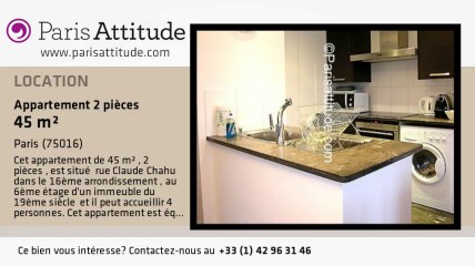 Appartement 1 Chambre à louer - La Muette, Paris - Ref. 6839