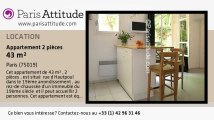 Appartement 1 Chambre à louer - Buttes Chaumont, Paris - Ref. 6134