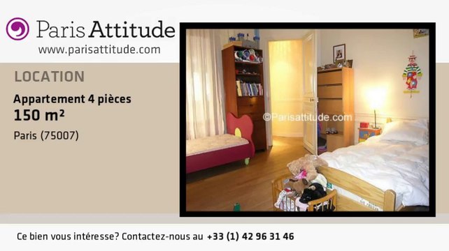 Appartement 3 Chambres à louer - Tour Eiffel, Paris - Ref. 4798