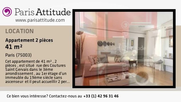 Appartement 1 Chambre à louer - Musée Picasso, Paris - Ref. 8298