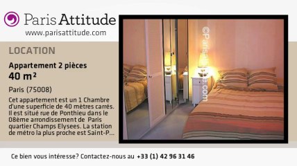 Appartement 1 Chambre à louer - Champs Elysées, Paris - Ref. 4141