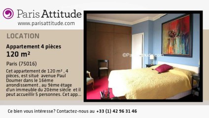 Appartement 3 Chambres à louer - Trocadéro, Paris - Ref. 3538