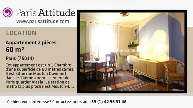 Appartement 1 Chambre à louer - Alésia, Paris - Ref. 3236