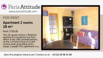 1 Bedroom Apartment for rent - Sacré Cœur, Paris - Ref. 3389