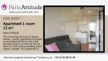 Studio Apartment for rent - Beaugrenelle, Paris - Ref. 7938
