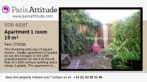 Studio Apartment for rent - Montmartre, Paris - Ref. 6694