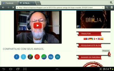 MOSTRANDO COMO COMPARTILHAR AS POSTAGENS DO BLOG